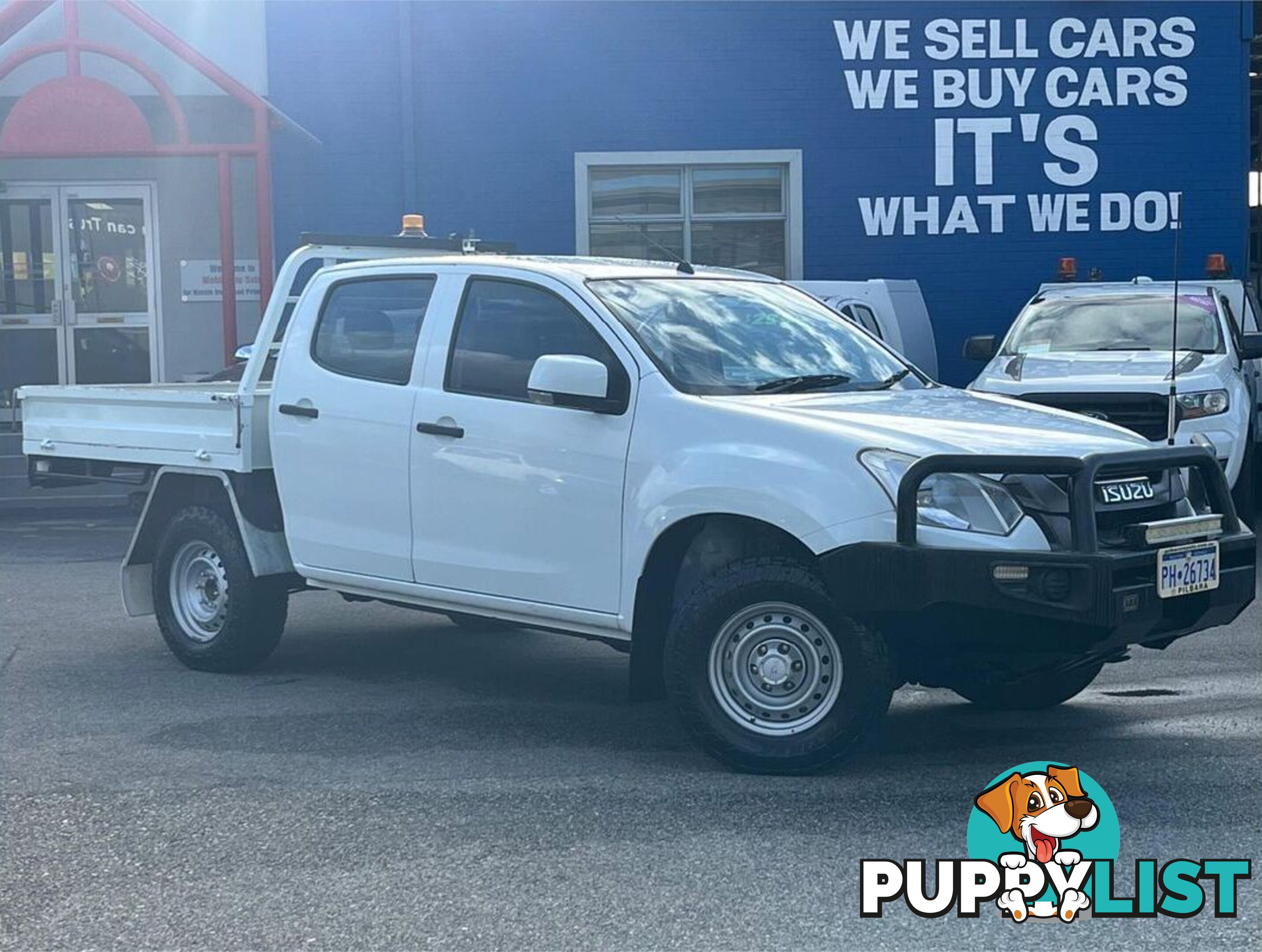 2019 ISUZU D-MAX SX  CAB CHASSIS