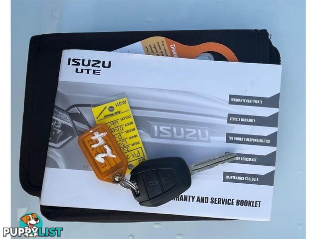 2019 ISUZU D-MAX SX  CAB CHASSIS