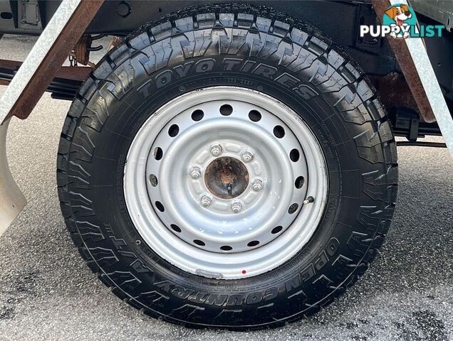 2019 ISUZU D-MAX SX  CAB CHASSIS