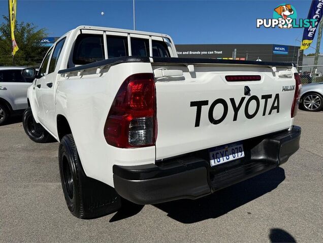 2019 TOYOTA HILUX WORKMATE HI-RIDER GUN135R UTILITY