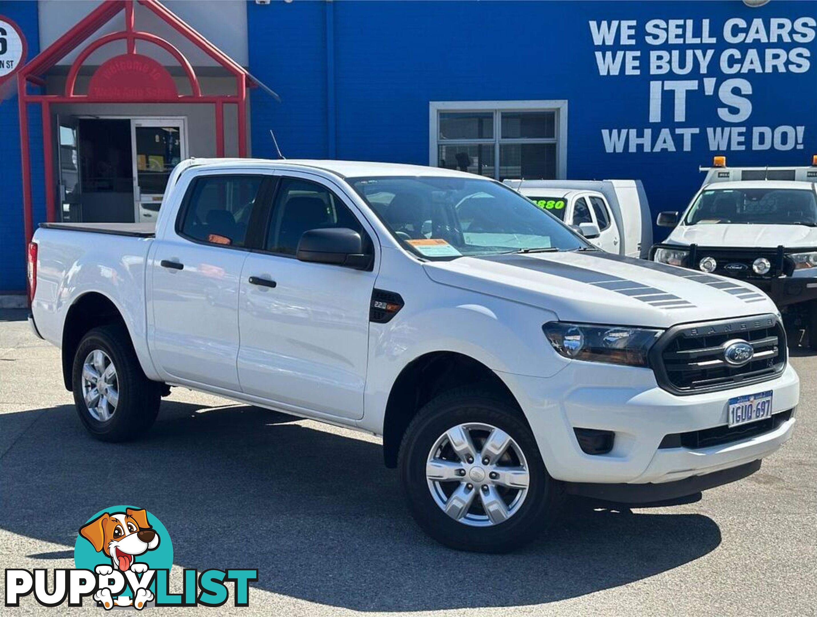 2019 FORD RANGER XL HI-RIDER PX MKIII UTILITY