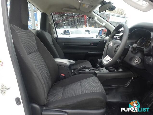2019 TOYOTA HILUX WORKMATE TGN121R CAB CHASSIS