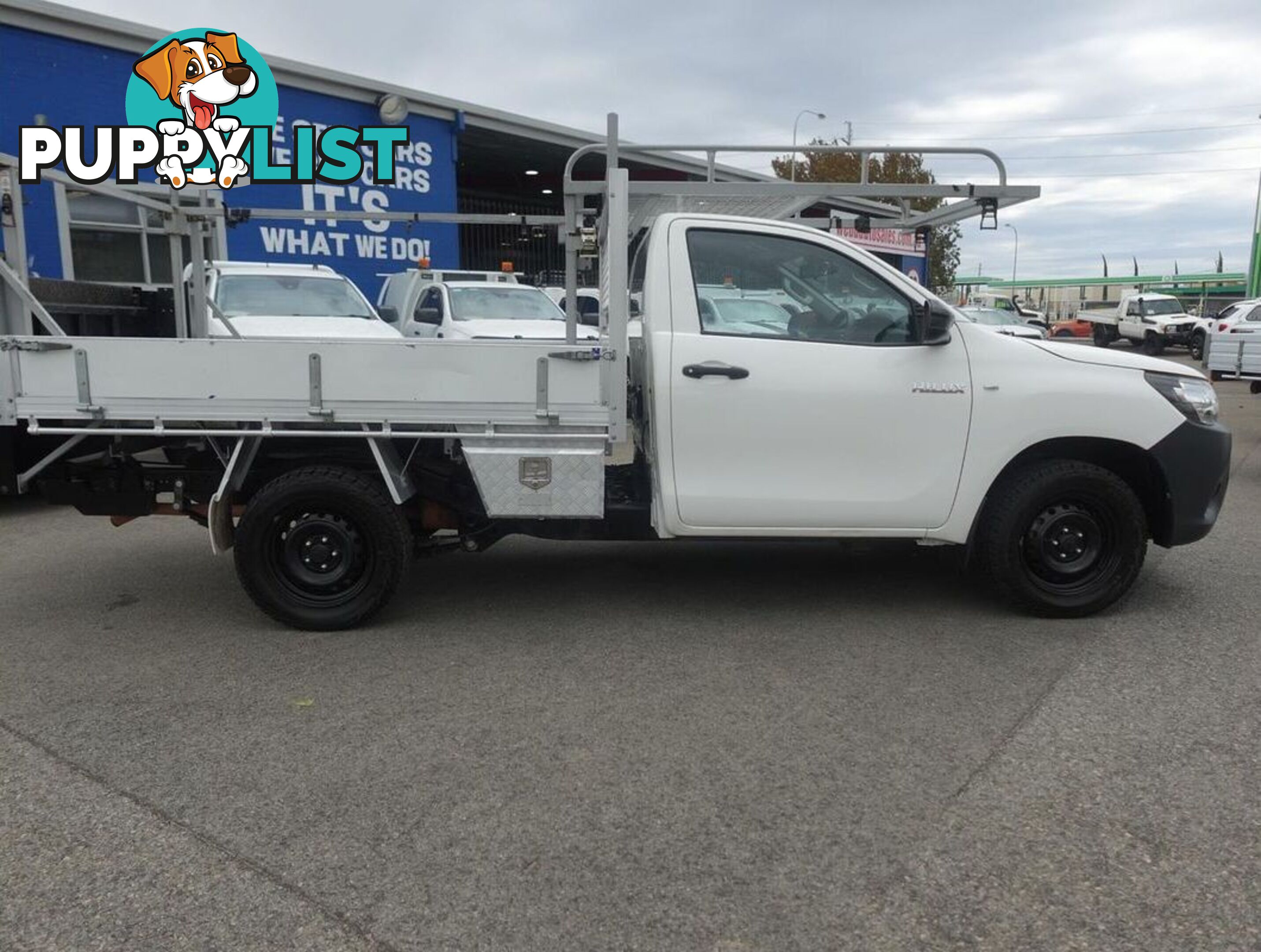2019 TOYOTA HILUX WORKMATE TGN121R CAB CHASSIS