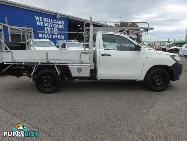 2019 TOYOTA HILUX WORKMATE TGN121R CAB CHASSIS