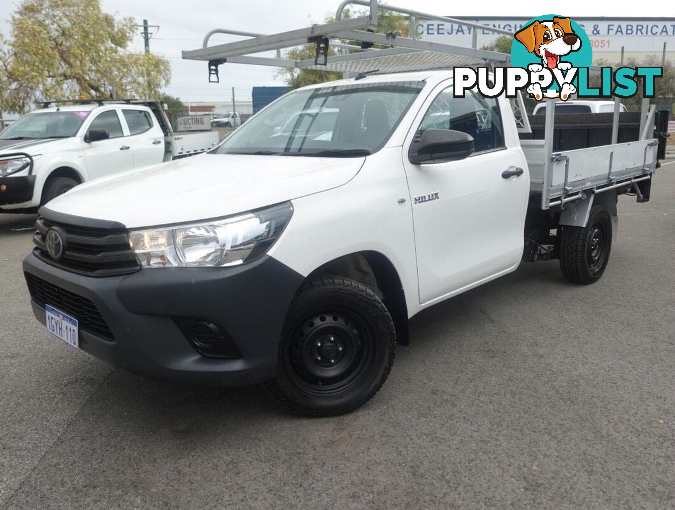 2019 TOYOTA HILUX WORKMATE TGN121R CAB CHASSIS