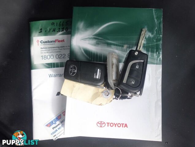 2019 TOYOTA HILUX WORKMATE TGN121R CAB CHASSIS