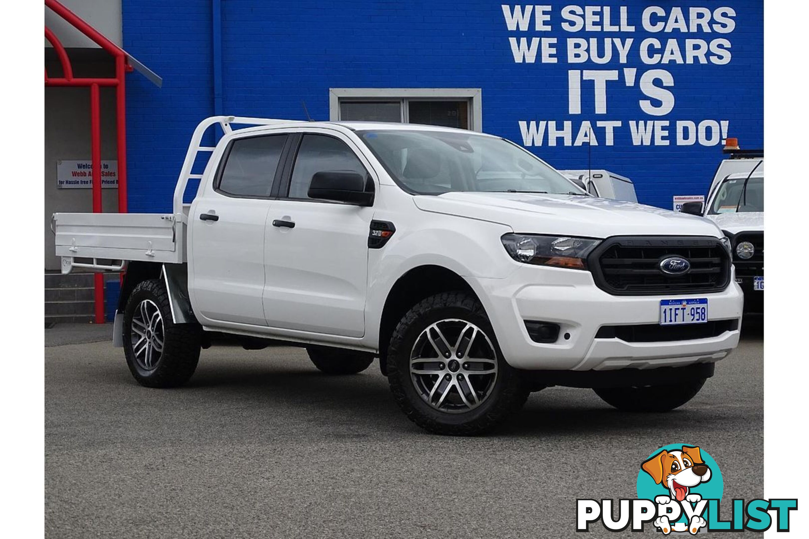 2020 FORD RANGER XL PX MKIII CAB CHASSIS