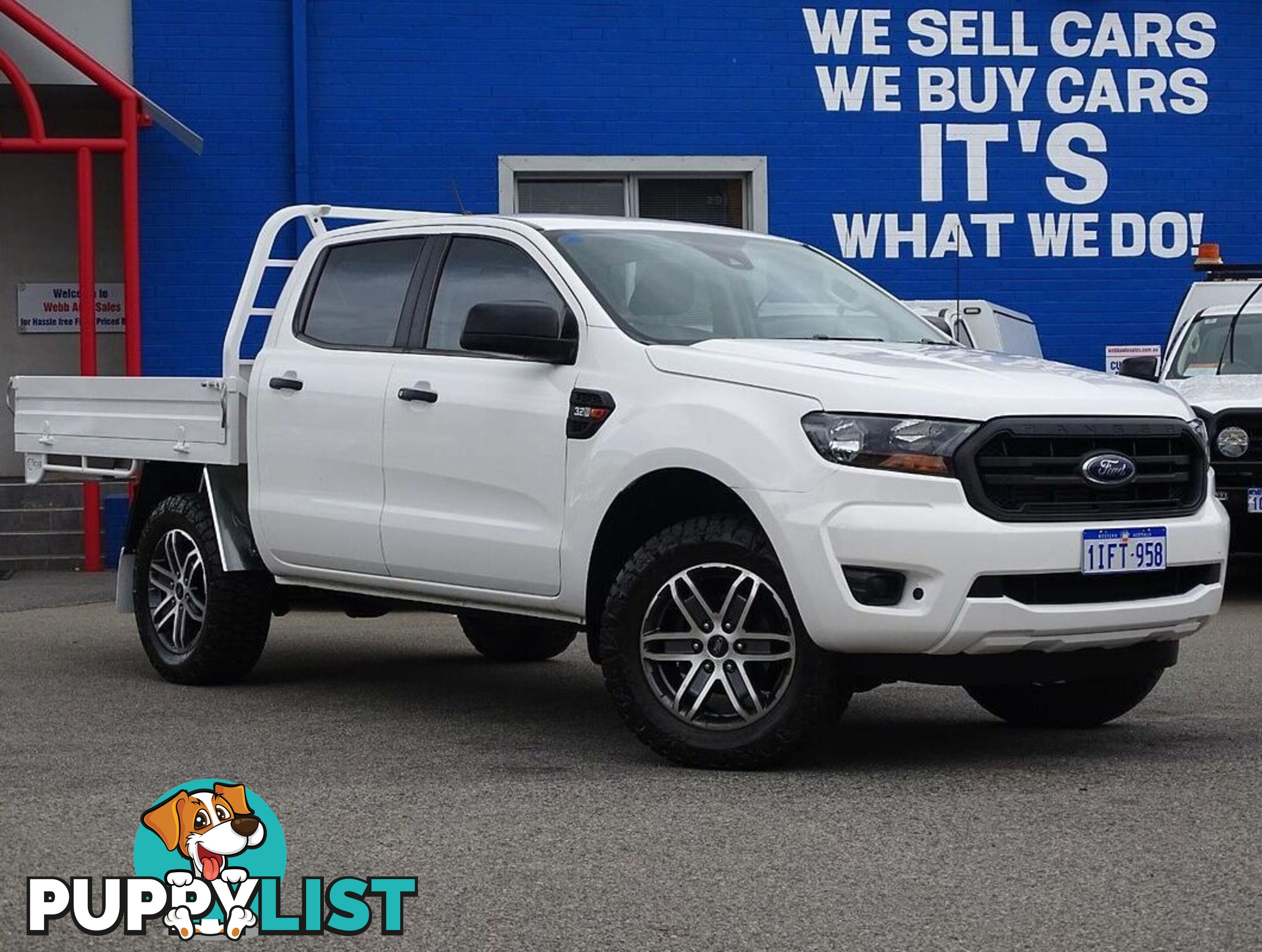 2020 FORD RANGER XL PX MKIII CAB CHASSIS