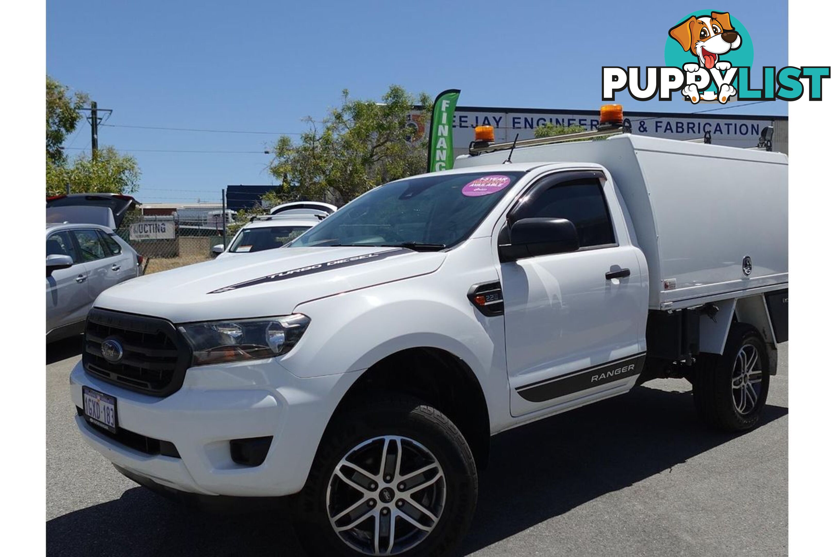 2019 FORD RANGER XL HI-RIDER PX MKIII CAB CHASSIS