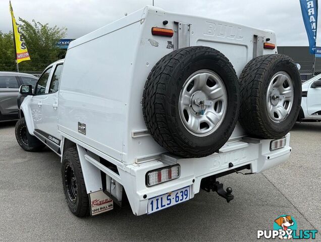 2016 HOLDEN COLORADO LS RG CAB CHASSIS