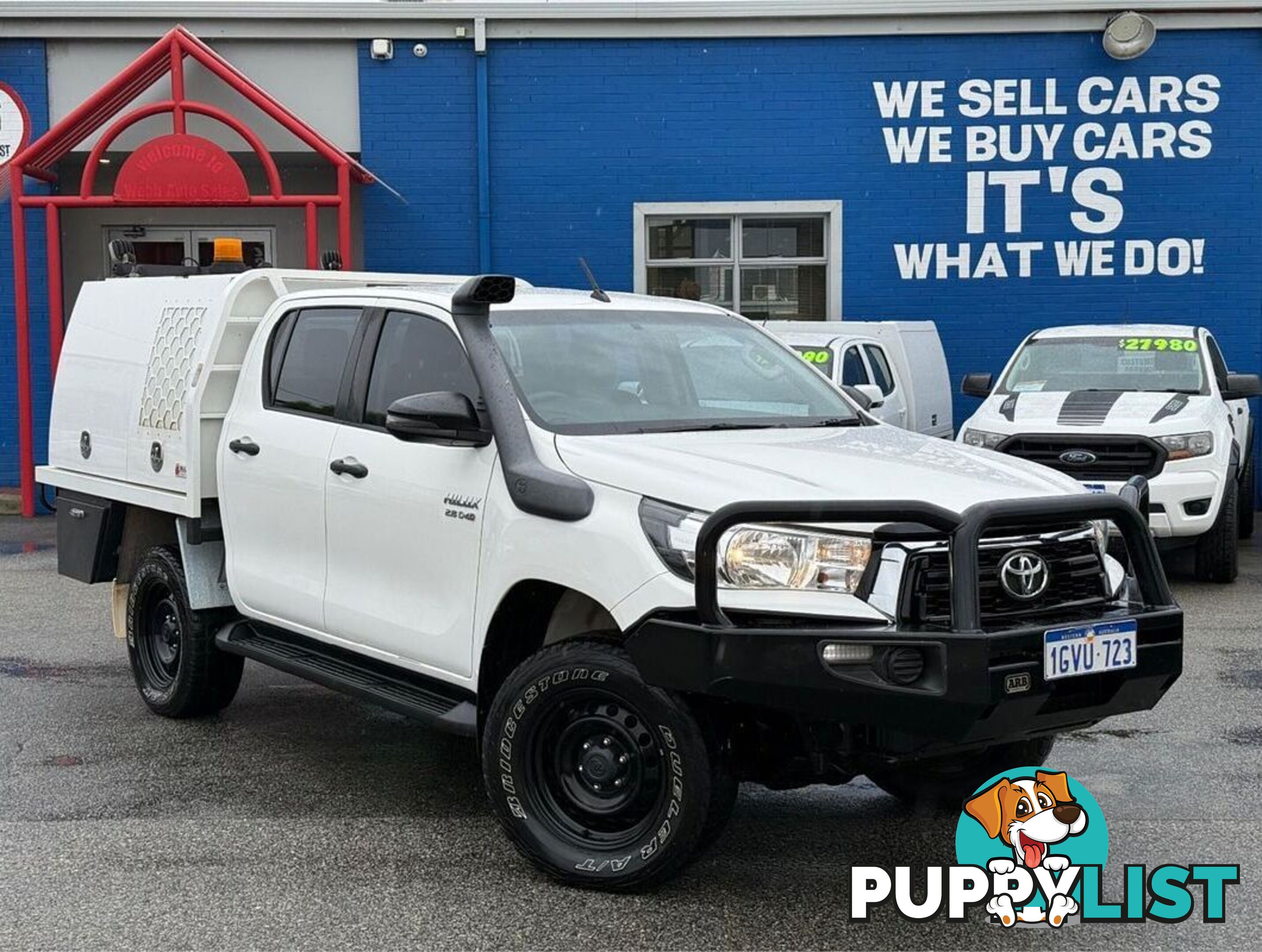 2019 TOYOTA HILUX SR GUN126R CAB CHASSIS
