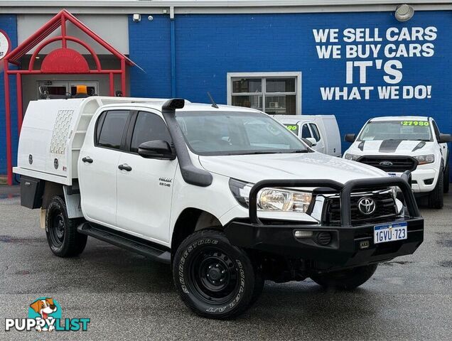 2019 TOYOTA HILUX SR GUN126R CAB CHASSIS