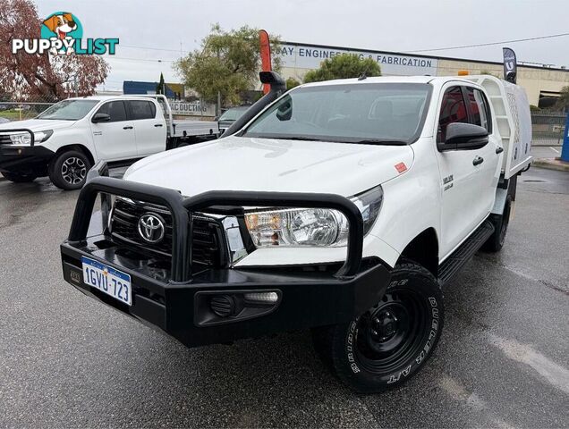 2019 TOYOTA HILUX SR GUN126R CAB CHASSIS