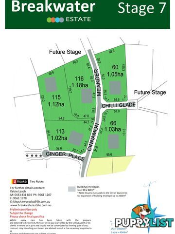 Lot 115 Cinnamon Meander TWO ROCKS WA 6037