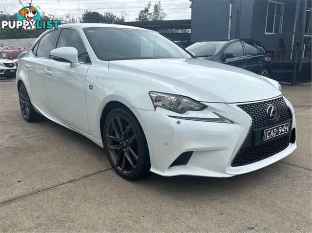 2013 LEXUS IS IS250FSPORT GSE30R SEDAN