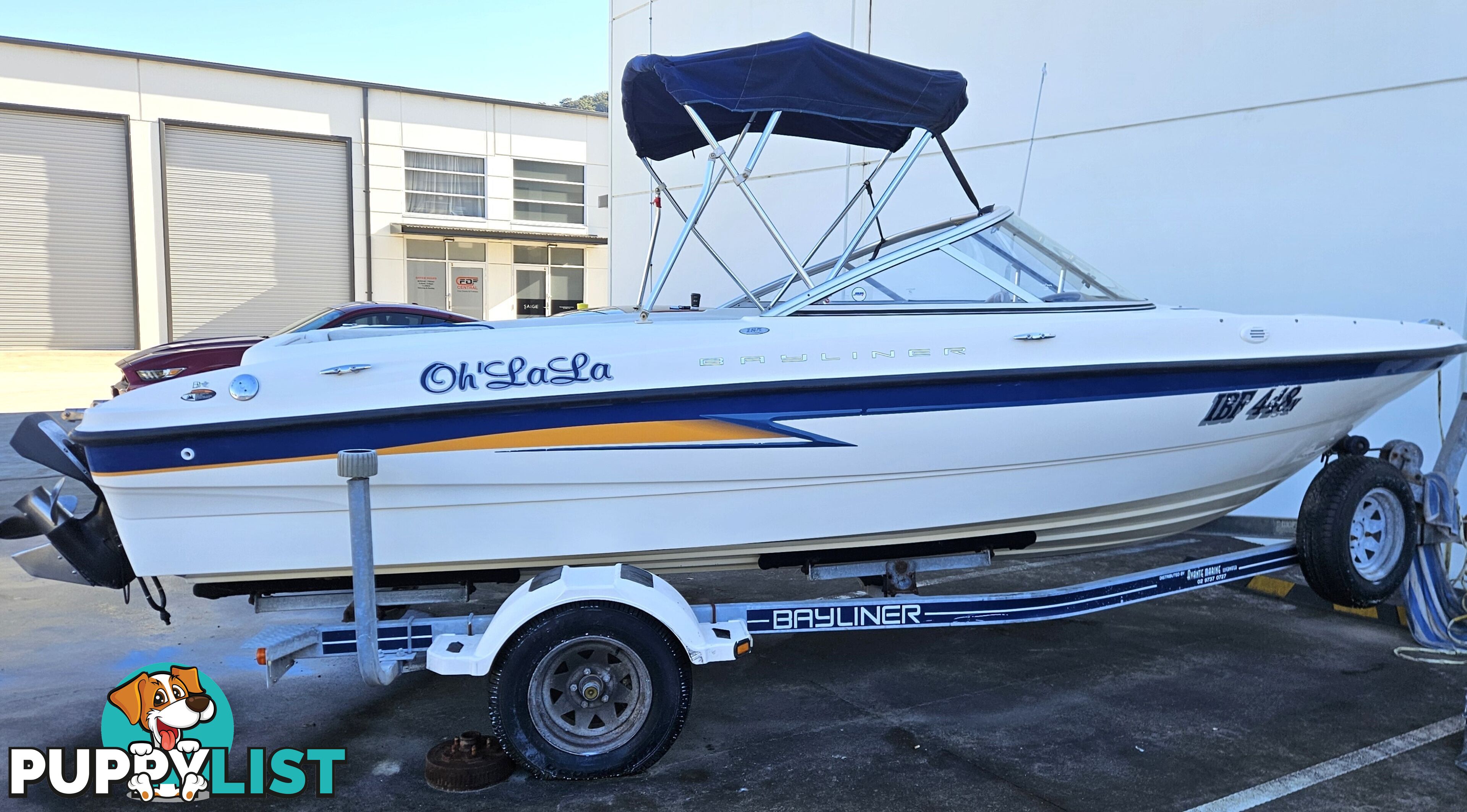 BAYLINER BOWRIDER 185