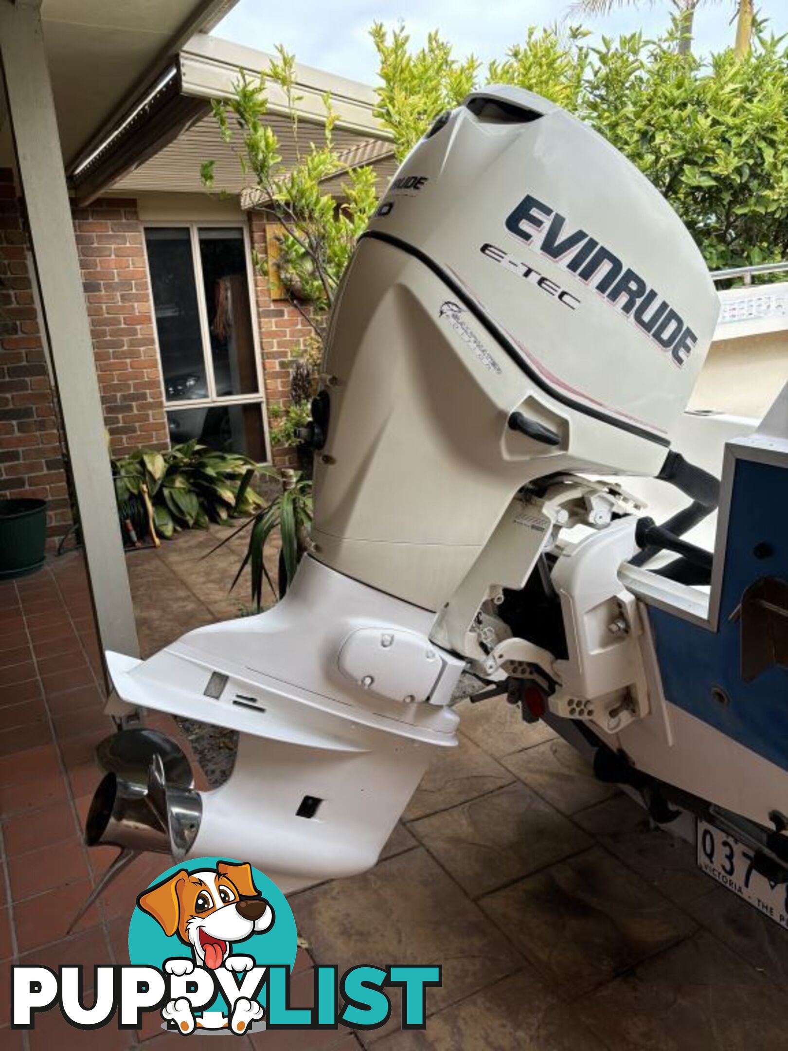 Streaker 5.02 Runabout/Evinrude ETEC Motor/Brooker Tandem Tilt Trailer