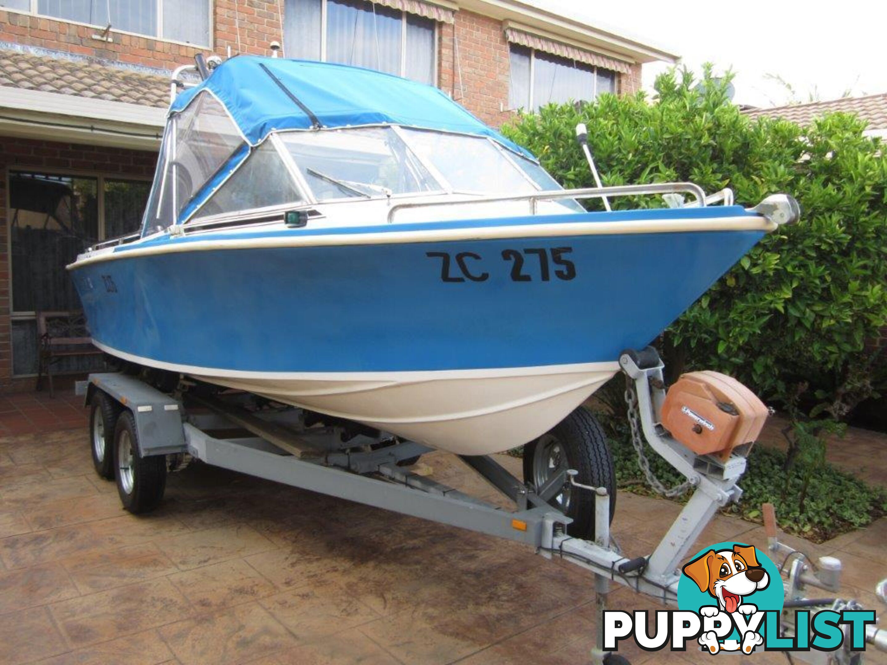 Streaker 5.02 Runabout/Evinrude ETEC Motor/Brooker Tandem Tilt Trailer