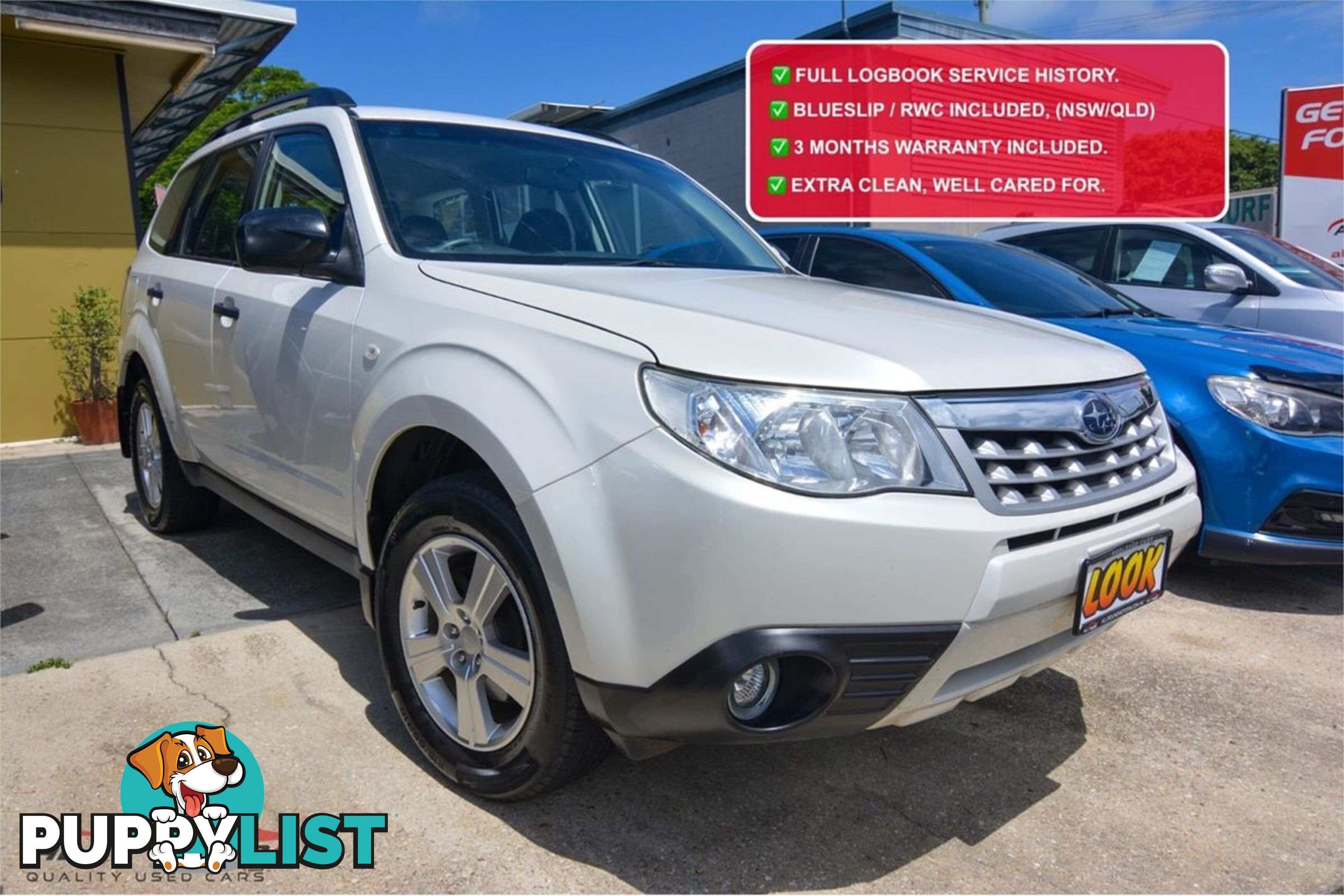 2011 SUBARU FORESTER X MY11 4D WAGON