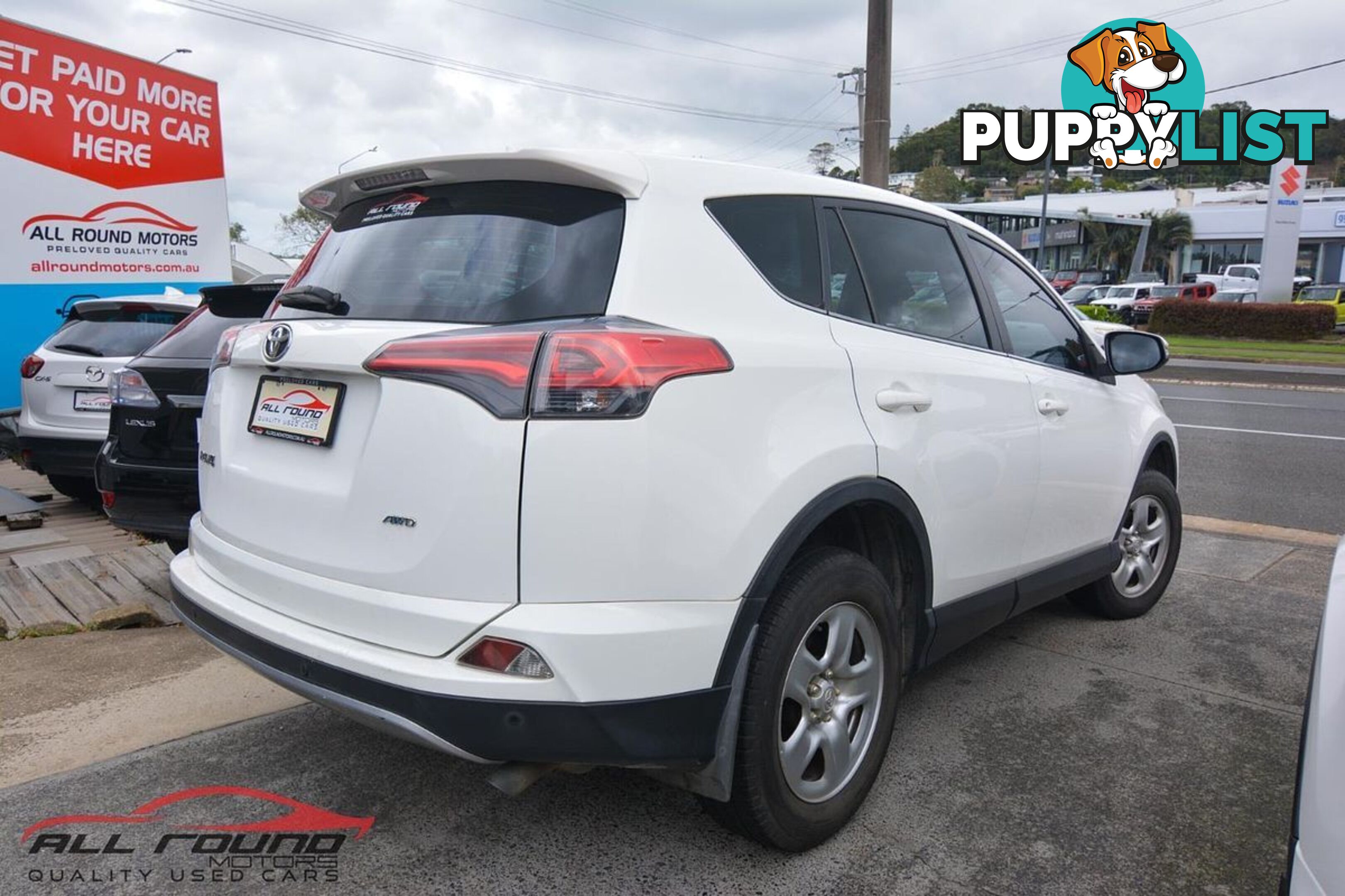 2017 TOYOTA RAV4 GX (4X4) ASA44R MY18 4D WAGON