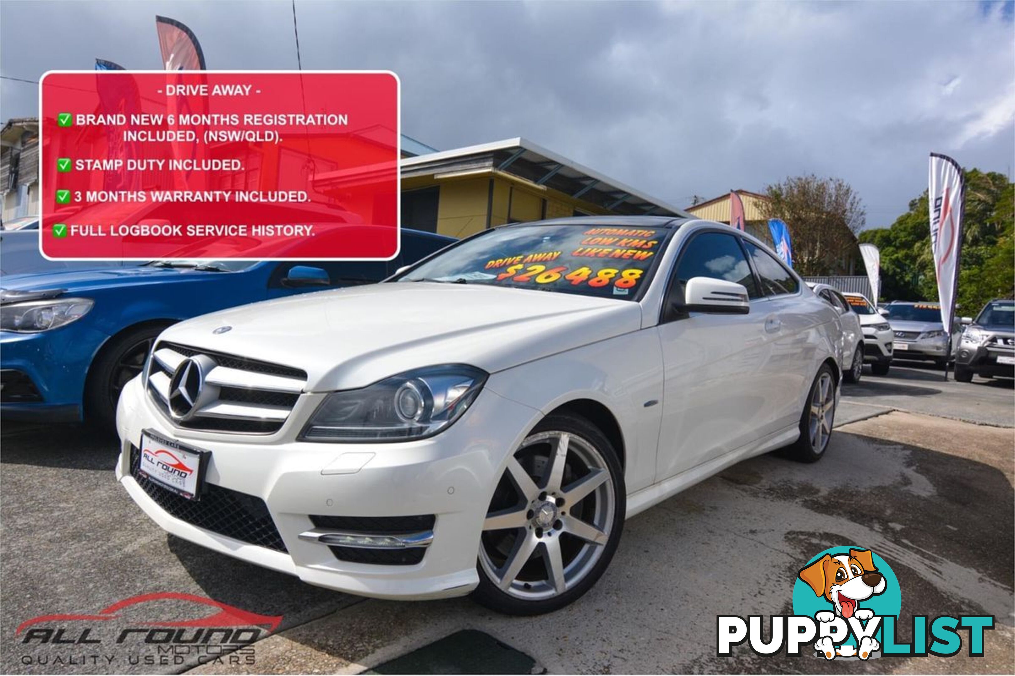 2012 MERCEDES-BENZ C350 BE W204 MY12 2D COUPE