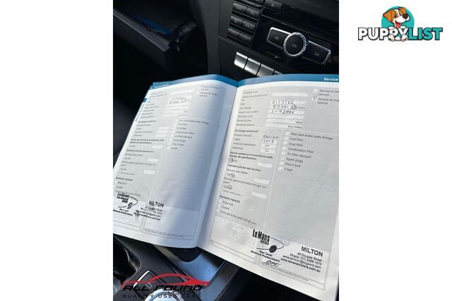 2012 MERCEDES-BENZ C350 BE W204 MY12 2D COUPE