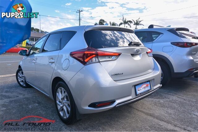 2018 TOYOTA COROLLA ASCENT SPORT ZRE182R MY17 5D HATCHBACK