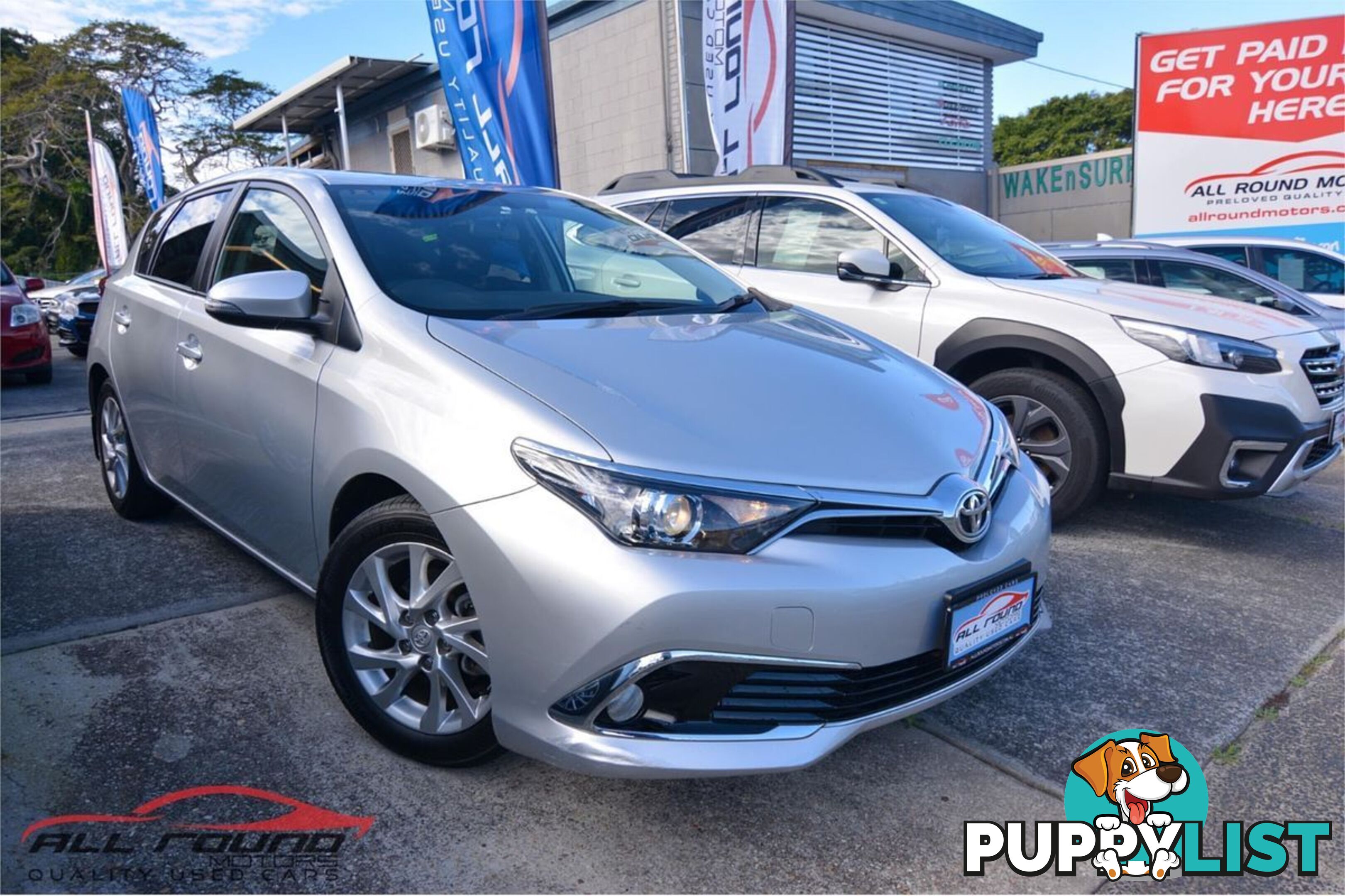 2018 TOYOTA COROLLA ASCENT SPORT ZRE182R MY17 5D HATCHBACK