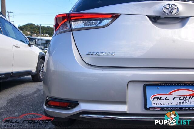 2018 TOYOTA COROLLA ASCENT SPORT ZRE182R MY17 5D HATCHBACK