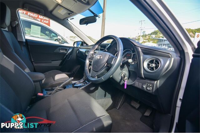 2018 TOYOTA COROLLA ASCENT SPORT ZRE182R MY17 5D HATCHBACK
