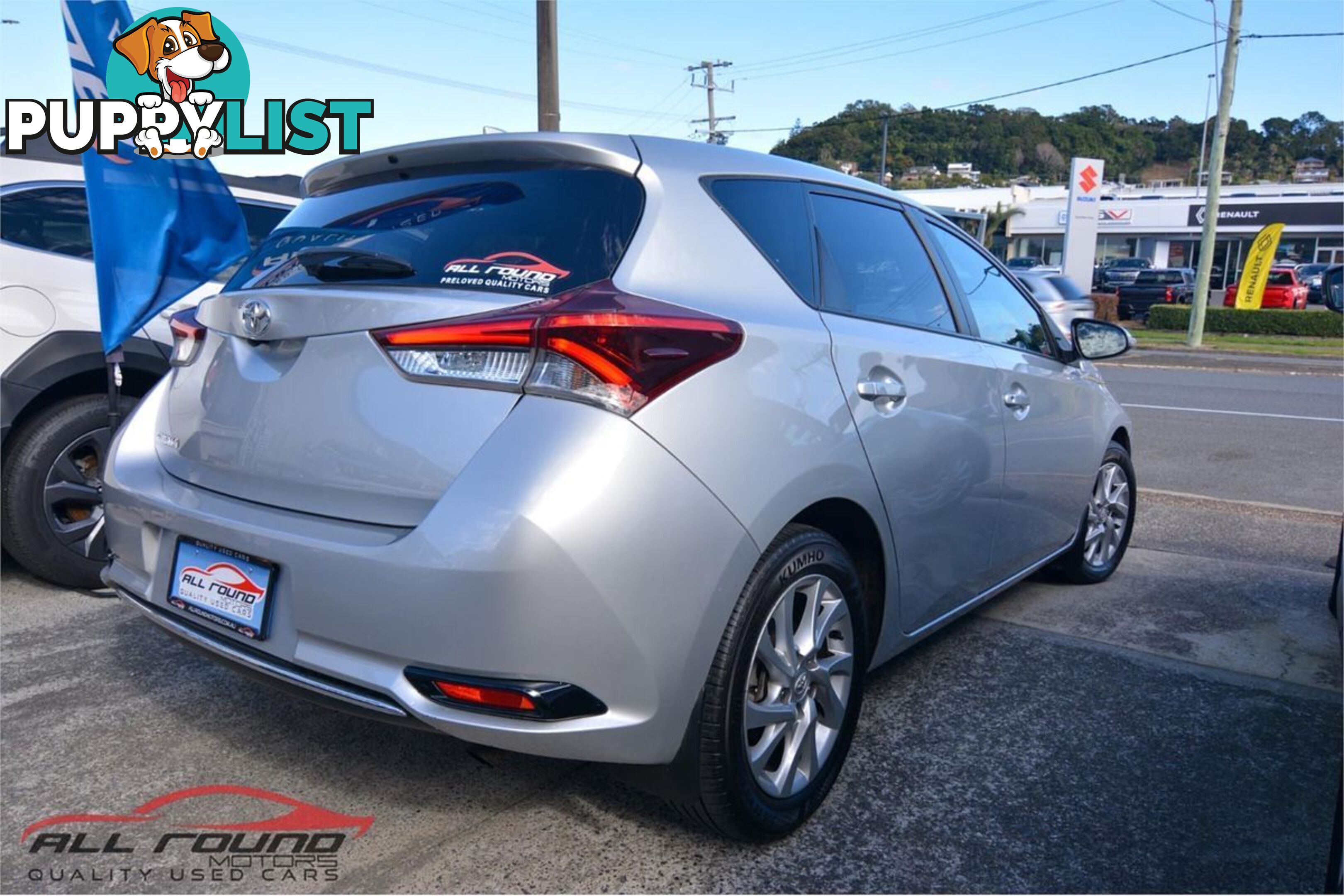 2018 TOYOTA COROLLA ASCENT SPORT ZRE182R MY17 5D HATCHBACK