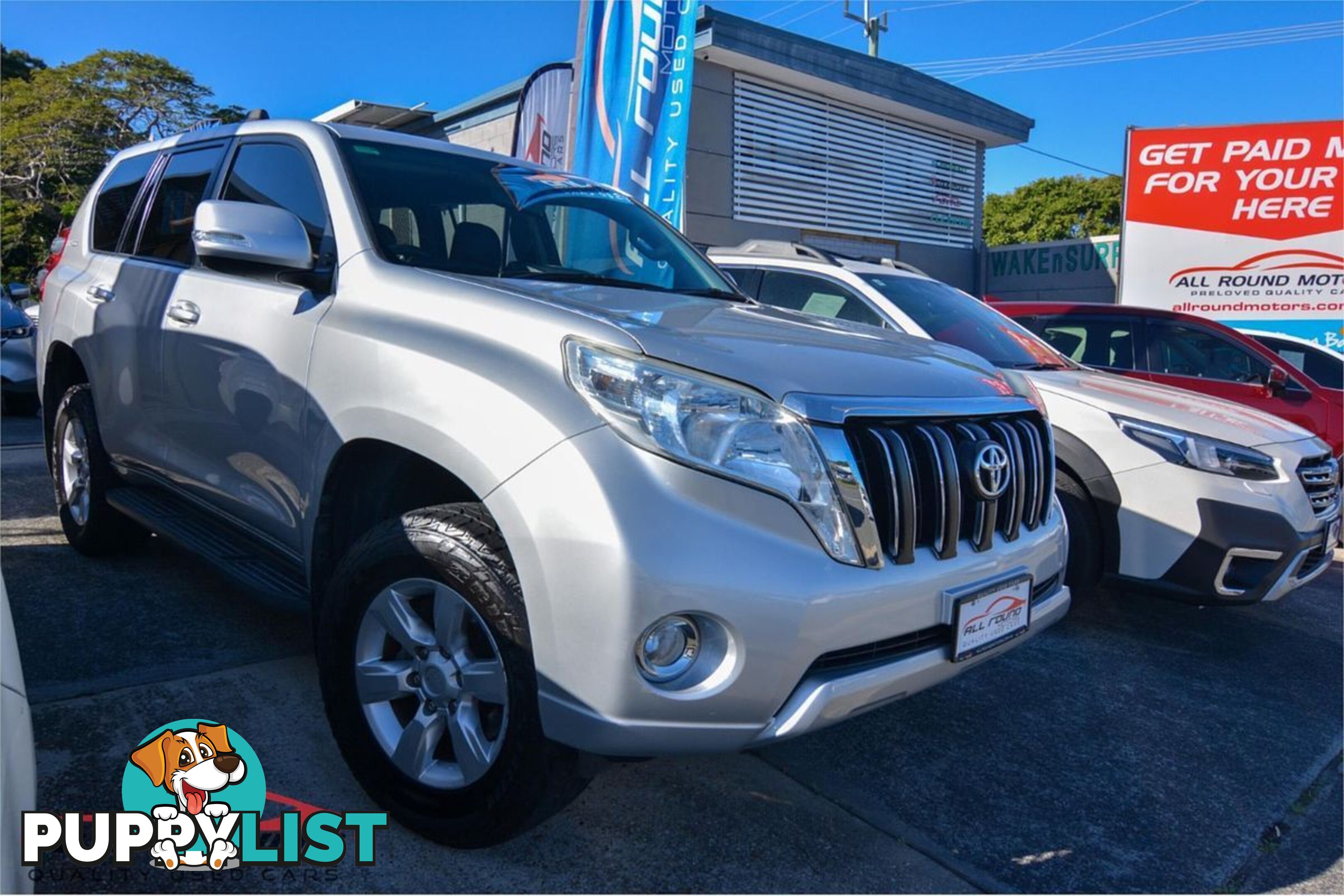 2012 TOYOTA LANDCRUISER GXL KDJ150R 11 UPGRADE 4D WAGON