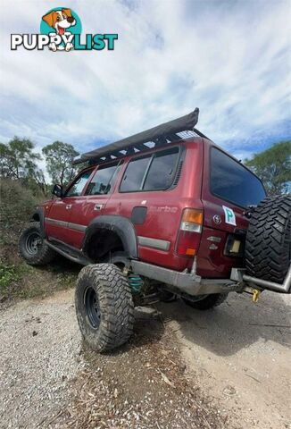 1992 TOYOTA LANDCRUISER GXL (4X4)  SUV, 4 DOORS, 8 SEATS