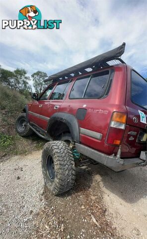 1992 TOYOTA LANDCRUISER GXL (4X4)  SUV, 4 DOORS, 8 SEATS