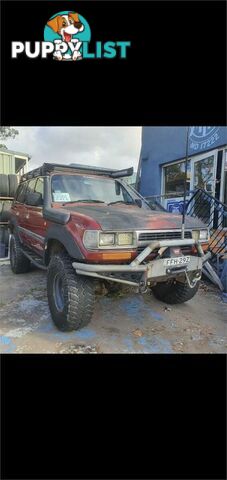 1992 TOYOTA LANDCRUISER GXL (4X4)  SUV, 4 DOORS, 8 SEATS