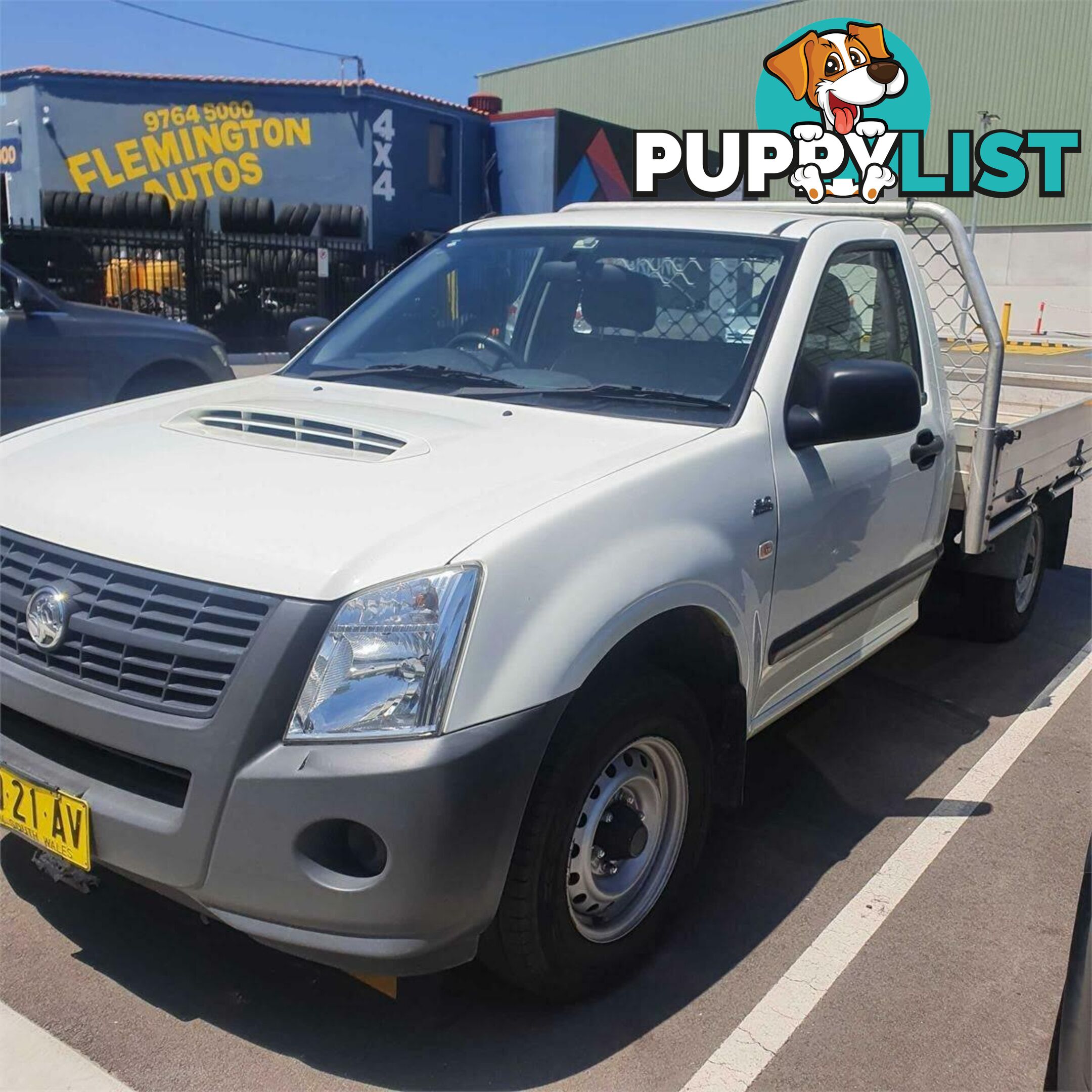 2007 HOLDEN RODEO LX RA MY07 UTE TRAY, 2 DOORS, 3 SEATS