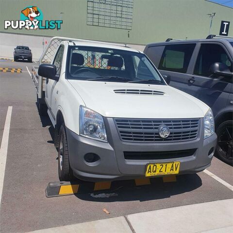 2007 HOLDEN RODEO LX RA MY07 UTE TRAY, 2 DOORS, 3 SEATS