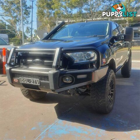 2016 FORD RANGER XLT 3.2 (4X4) PX MKII MY17 UTE TRAY, 4 DOORS, 4 SEATS