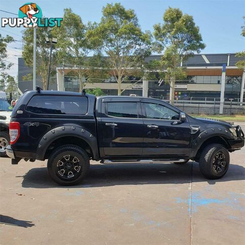 2012 FORD RANGER XLT 3.2 (4X4) PX UTE TRAY, 4 DOORS, 5 SEATS