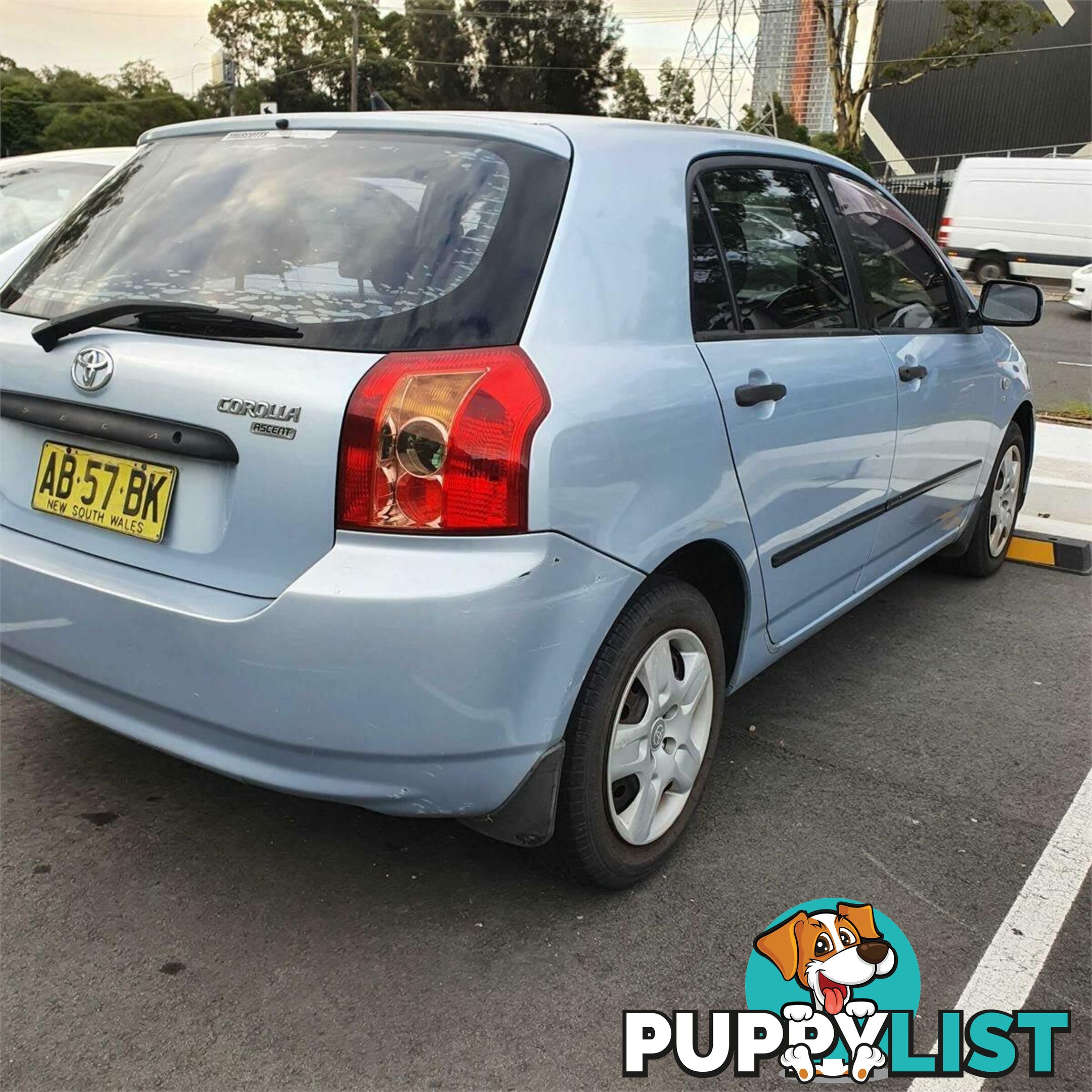 2004 TOYOTA COROLLA ASCENT SECA ZZE122R HATCH, 5 DOORS, 5 SEATS