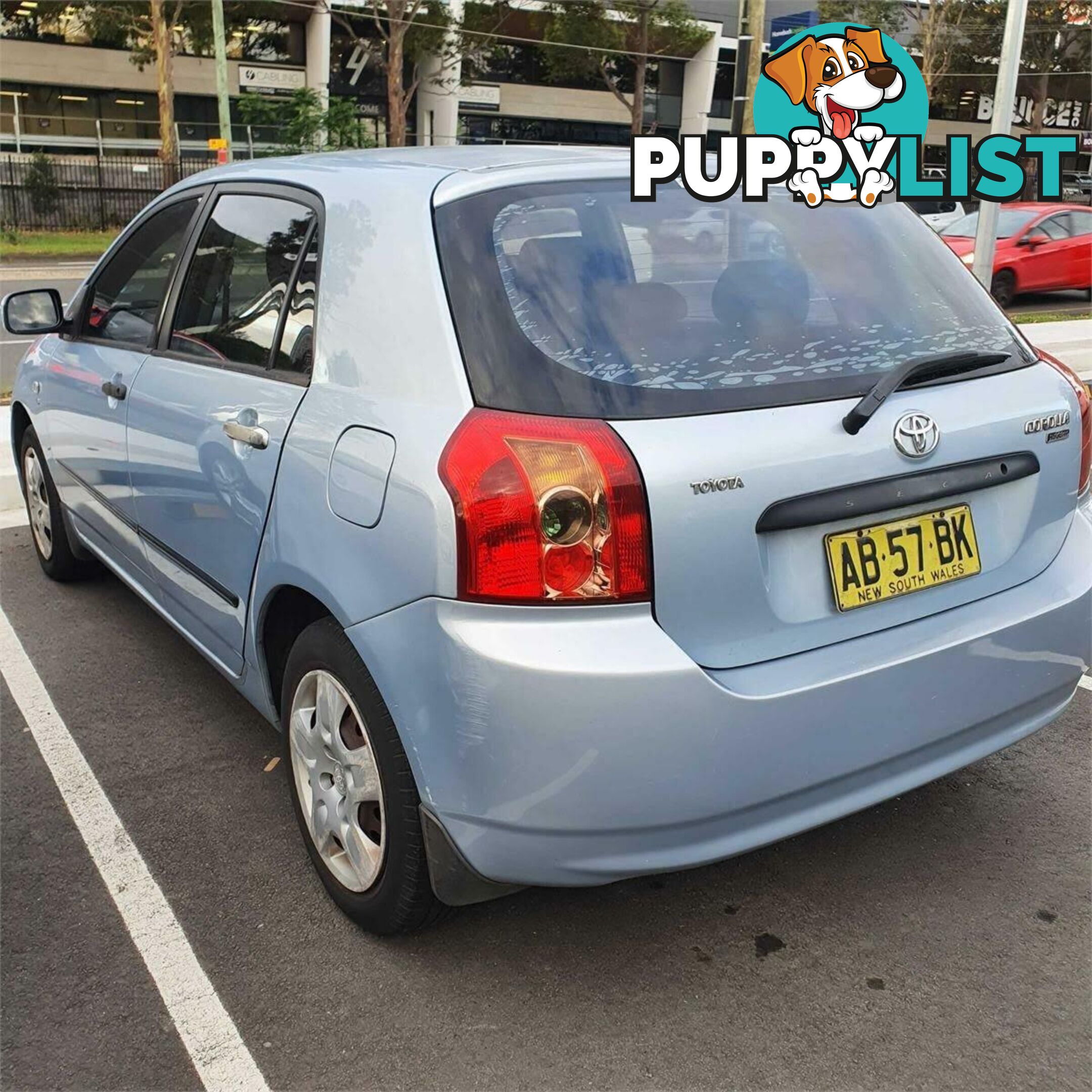 2004 TOYOTA COROLLA ASCENT SECA ZZE122R HATCH, 5 DOORS, 5 SEATS