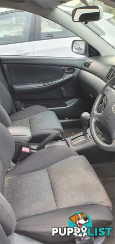 2004 TOYOTA COROLLA ASCENT SECA ZZE122R HATCH, 5 DOORS, 5 SEATS