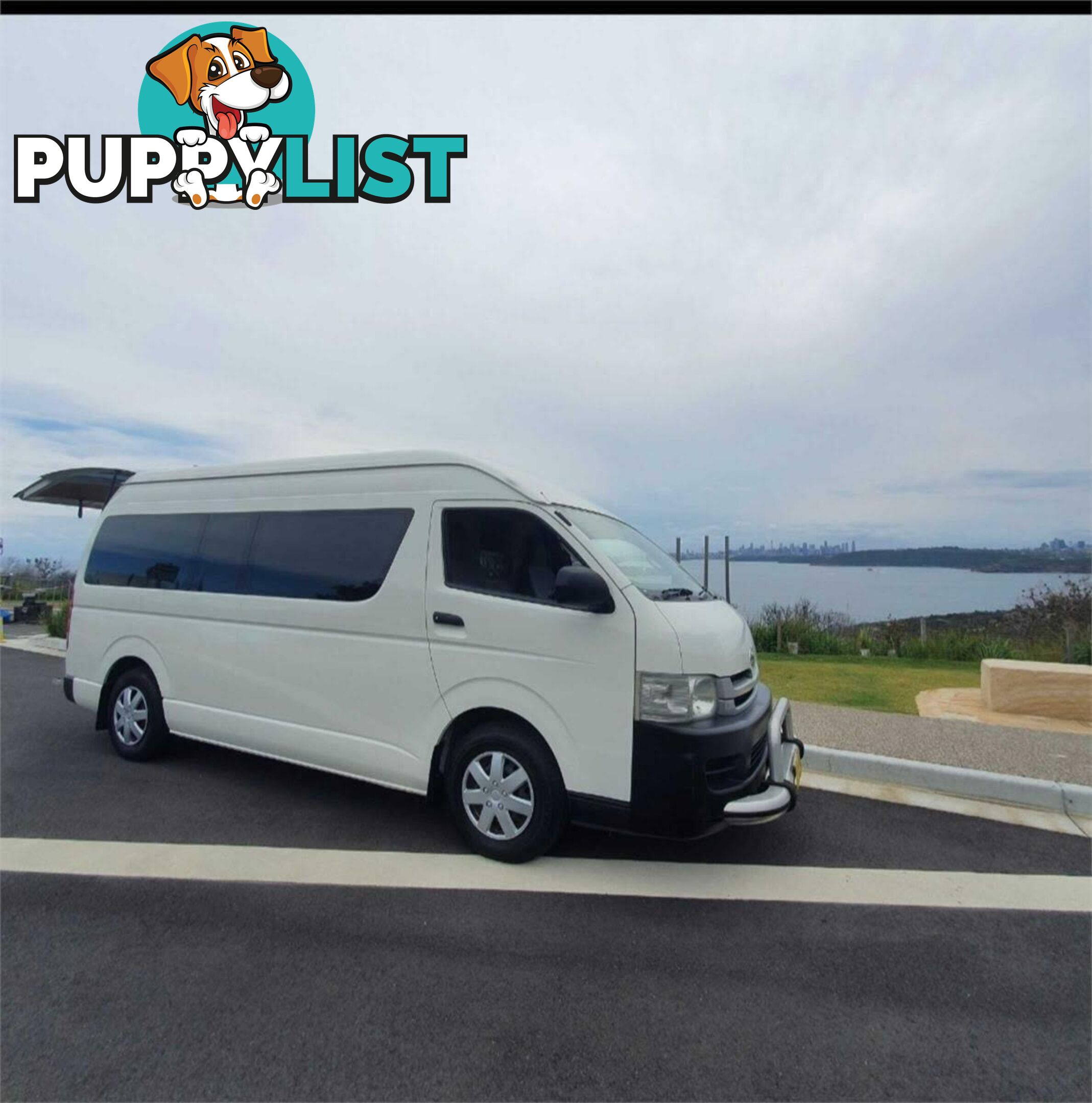 2009 TOYOTA HIACE COMMUTER TRH223R MY07 UPGRADE PEOPLE MOVER, 3 DOORS, 14 SEATS