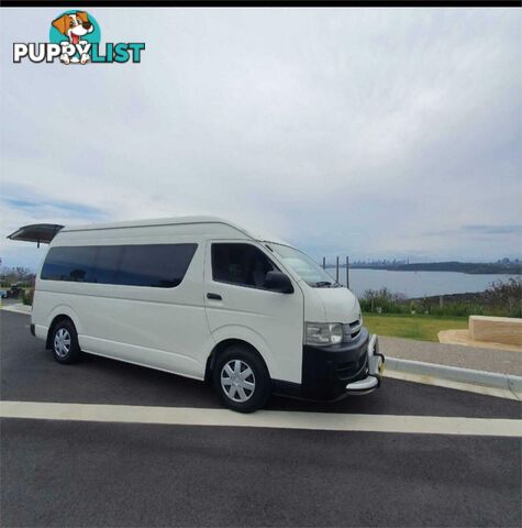 2009 TOYOTA HIACE COMMUTER TRH223R MY07 UPGRADE PEOPLE MOVER, 3 DOORS, 14 SEATS