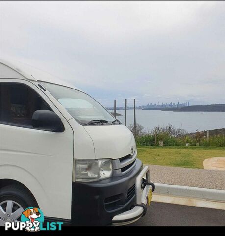 2009 TOYOTA HIACE COMMUTER TRH223R MY07 UPGRADE PEOPLE MOVER, 3 DOORS, 14 SEATS