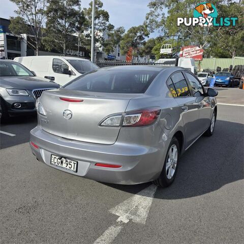 2012 MAZDA 3 NEO BL 11 UPGRADE SEDAN, 4 DOORS, 5 SEATS