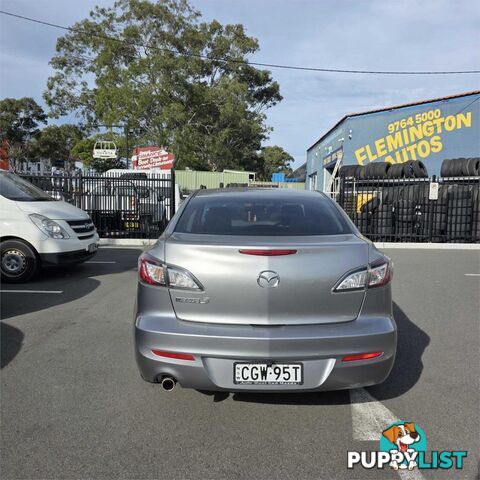 2012 MAZDA 3 NEO BL 11 UPGRADE SEDAN, 4 DOORS, 5 SEATS