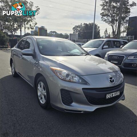 2012 MAZDA 3 NEO BL 11 UPGRADE SEDAN, 4 DOORS, 5 SEATS