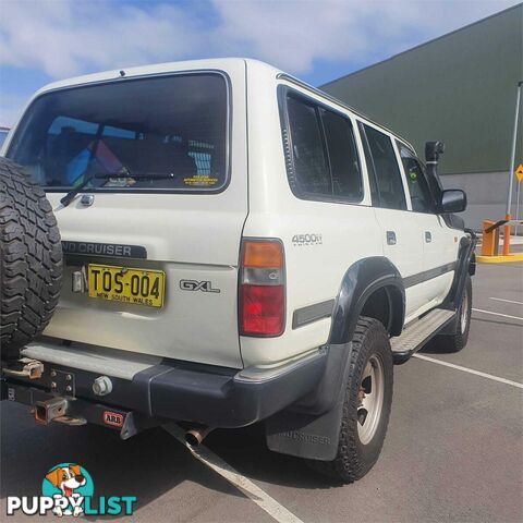 1994 TOYOTA LANDCRUISER GXL (4X4)  SUV, 4 DOORS, 8 SEATS