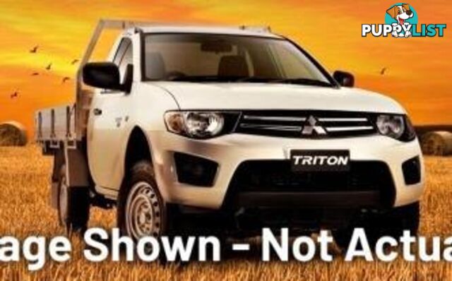 2013 MITSUBISHI TRITON GLX MN MY14 UTE TRAY, 2 DOORS, 3 SEATS